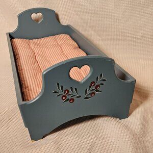 PLEASANT COMPANY - 1989 tag Kirsten’s Trundle bed with original box